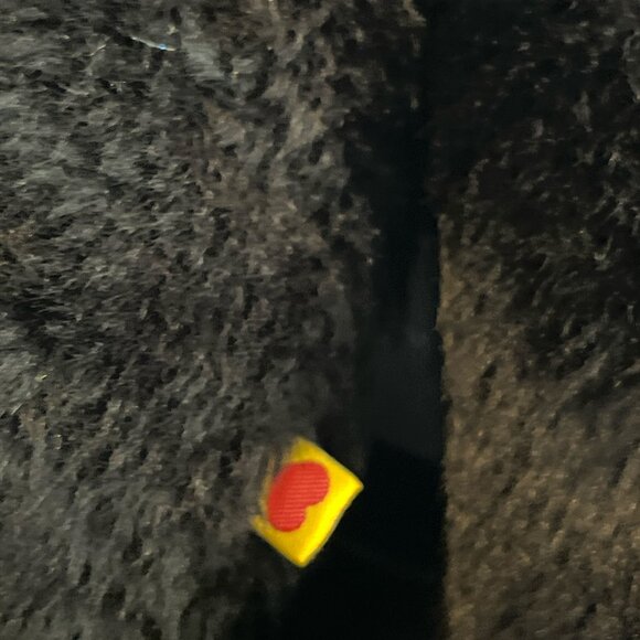 BUILD-A-BEAR Classic Dimples Black Plush Teddy Bear 15" Stuffed Animal - Picture 12 of 15